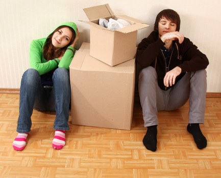 Prepared household items stored safely for a Hornchurch family