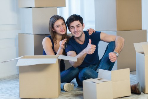 Clean and organised storage unit for furniture in Hornchurch