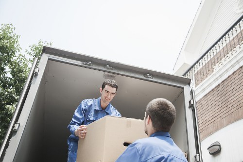 Local van service transporting furniture for a small removal in Hornchurch