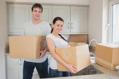Organised student belongings stored safely in Hornchurch